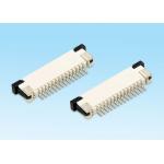 0.5mm Pitch 14P FPC Cable Connector Electronic ZIF Upper Type With Phosphor Bronze for sale
