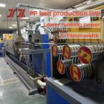 5-32mm Width Plastic PP PET Strapping Band Extrusion Machine With Automatic PLC And High Tension Strength for sale