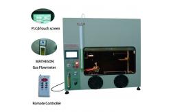 China 50W 500W Mitsubishi PLC Plastic Vertical Horizontal Flammability Tester UL94 Fire Chamber supplier