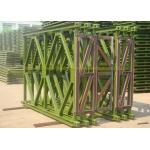 Q345 Chord Reinforcement Structural Steel Bridge For Bailey Bridge