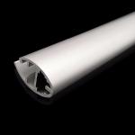 Bottom Rail 38mm Roller Blind Aluminium Tube1.2mm ISO9001 for sale