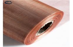 China Room Shielding SGS Hardware Copper Wire Mesh Cloth Red  C1020 supplier