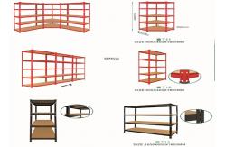 China Steel Structure Medium Duty Shelving Racking Q235 Steel Strong Racks Durable supplier