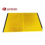 Modular Tensioned Polyurethane Screen Panels Steel Frame Hooked Transverse And Longitudinal for sale