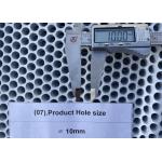 5Meters Length 10mm Hole Size 5Peaks White Color Powder Wind Protection Screen for sale