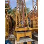 40m Used Tower Crane Mobile Construction Crane With Rated Lifting Weight 6t for sale