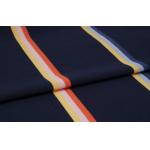 Comfortable And Natural Skin-Friendly Healthy Striped Knit Fabric For T-Shirt for sale