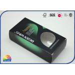 Matte / Glossy Lamination Finish Foldable Gift Box With Ribbon / Cotton Handle