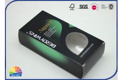 China Matte / Glossy Lamination Finish Foldable Gift Box With Ribbon / Cotton Handle supplier