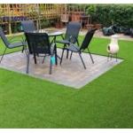 DIY grass for home decoration for courtyard veranda garage Pet grass interlock grass tiles for sale