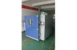 China Programable Hot Cold Thermal Shock Chamber Three Box With Cable Port Durable supplier