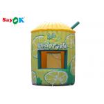 Inflatable Work Tent 3.5x5.3mH 0.4mm Inflatable Lemonade Stand Booth Tent For Display for sale