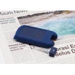 Empty Mini Plastic Perfume Atomizer Spray Bottle Dark Blue Cosmetic Credit Card Pocket for sale