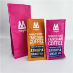 Custom Food Grade Smell Proof Aluminium Gusset Packaging Bags for Coffee Bean for 250G 500G 1KG for sale
