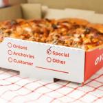 Eco-Friendly Customized Pizza Boxes for Fast Food Delivery and Restaurant Takeout for sale