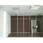 Sound Proof Office Sliding Acoustic Room Divider Wall with Aluminium Frame for sale