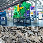 4T/H-8T/H Steel Shredder Machine Small Industrial Shredder Scrap Metal Crusher