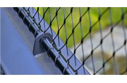 China Woven Stainless Steel Ferrule Mesh , 304 / 316 Stainless Steel Diamond Mesh supplier