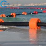 Plastic HDPE Pipe Floater Heavy Duty Versatile For Cable Hose Floats Device Dredge Pumping for sale