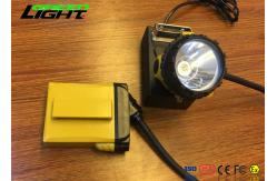 China 2A Charger Super Bright Led Headlamp Aluminum Cup Material For Miner / Hunting supplier