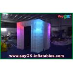 Inflatable Photo Booth Hire Durable Lighting Blow Up Photo Booth Shopping Mall For Party for sale