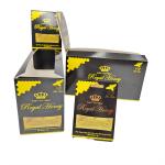 Empty! High Level Custom Printing Display Paper Box Paper Cards Glossy Black Surface   Paper Box For Royal Honey Packa for sale