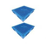 100 Recycled One Way Plastic Pallet Nestable Rackable HDPE Pallets for sale
