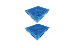 China 100 Recycled One Way Plastic Pallet Nestable Rackable HDPE Pallets supplier