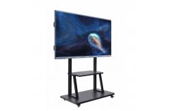 China 400cd/M2 75 Inch Interactive Led Meeting Flat Panel For Teaching 5000hrs supplier