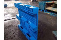 China Flat Surface Nestable Plastic Pallets 4 Way Plastic Shipping Pallets supplier