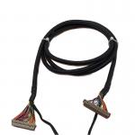 300V Rated LVDS Connector Copper Conductor Cable Assembly for Speed Data Transfer for sale