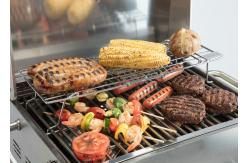 China Customized 450mm Diameter Grill Tray Rack Elevated Rectangular supplier