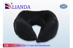 China Memory Foam Neck Support With Removable Velour Cover And Hide Zipper supplier