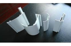 China Frosted Fabric Aluminum Window Profiles / Aluminum Glass Door Frame supplier