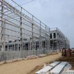 Customizable Steel Structure Factory Prefabricated Steel Frame Plant With Bolt Connection for sale