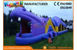 China Customized Size Adult Inflatables Obstacle Course With Digital Painting supplier