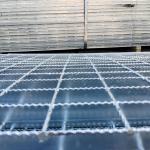 Hdg Industry Platform Serrated Steel Grating Metal Carbon for sale