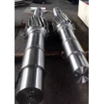 Gear Grinding Helical Pinion Shaft 17CrNiMo6 Steel Gearbox Output Shaft for sale