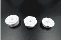 China Portable FDA White Alumina Ceramic Burr For Kitchen Home supplier