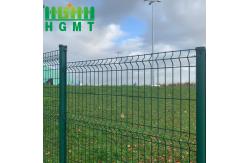 China Garden Security Perimeter Bending 3d Curved Wire Mesh Fence Easy Installation supplier