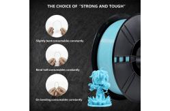 China 18 Colors Cyan ABS Filament 1kg Net Weight For 3D Printer Gross Weight 1.4kg supplier