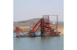 China Gold And Diamond Bucket Chain Dredger Mining Machine In River supplier