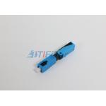 Singlemode Fiber Optic Connector Sc / Upc , Fast Fiber Optic Cable Connectors