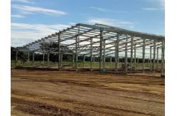 China Quick Installed Steel Structure Workshop Building With steel Frame construction supplier