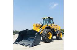 China Electric Power Wheels Front End Loader Small Farm Tractors With 3m3 Bucket supplier