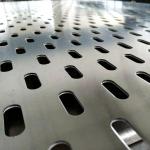 Slotted Hole Perforated Metal Sheet Stainless Steel Galvanized Steel Carbon Steel Sheet for sale
