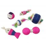 Interactive Robot Mouse Cat Toy Seagrass Ball for sale