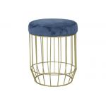 42cm Height 34cm Diameter Metal Basket Coffee Table for sale