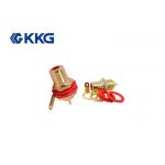 Brass Alloy Body RCA Connector Socket 50Hz brass Pin pom Washer for sale