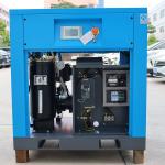 Cast Iron Aluminum Alloy High Pressure screw type air compressor With Air Water Cooling System for sale